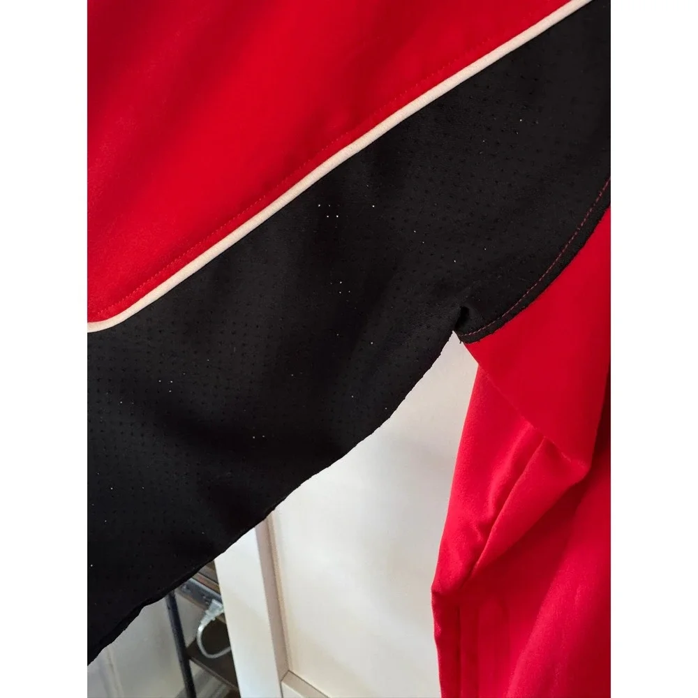 Under Armour Mens Texas Tech Red‎ Raiders Quarter Zip Windbreaker Red XL Loose